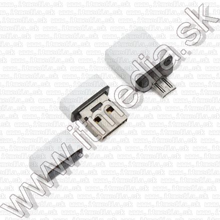 Image of Platinet USB pendrive 16GB WX-DEPO NANO + microUSB (OTG) Adapter (42118) (IT9753)